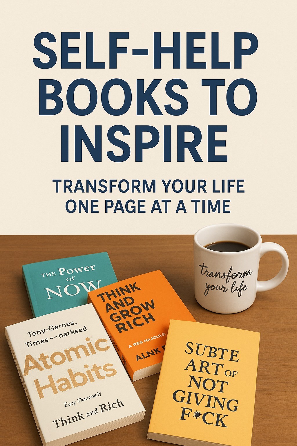 Self-Help Books to Inspire: Transform Your Life One Page at a Time